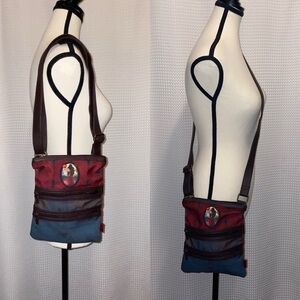 Women’s KETTO fabric crossbody‎ bag
